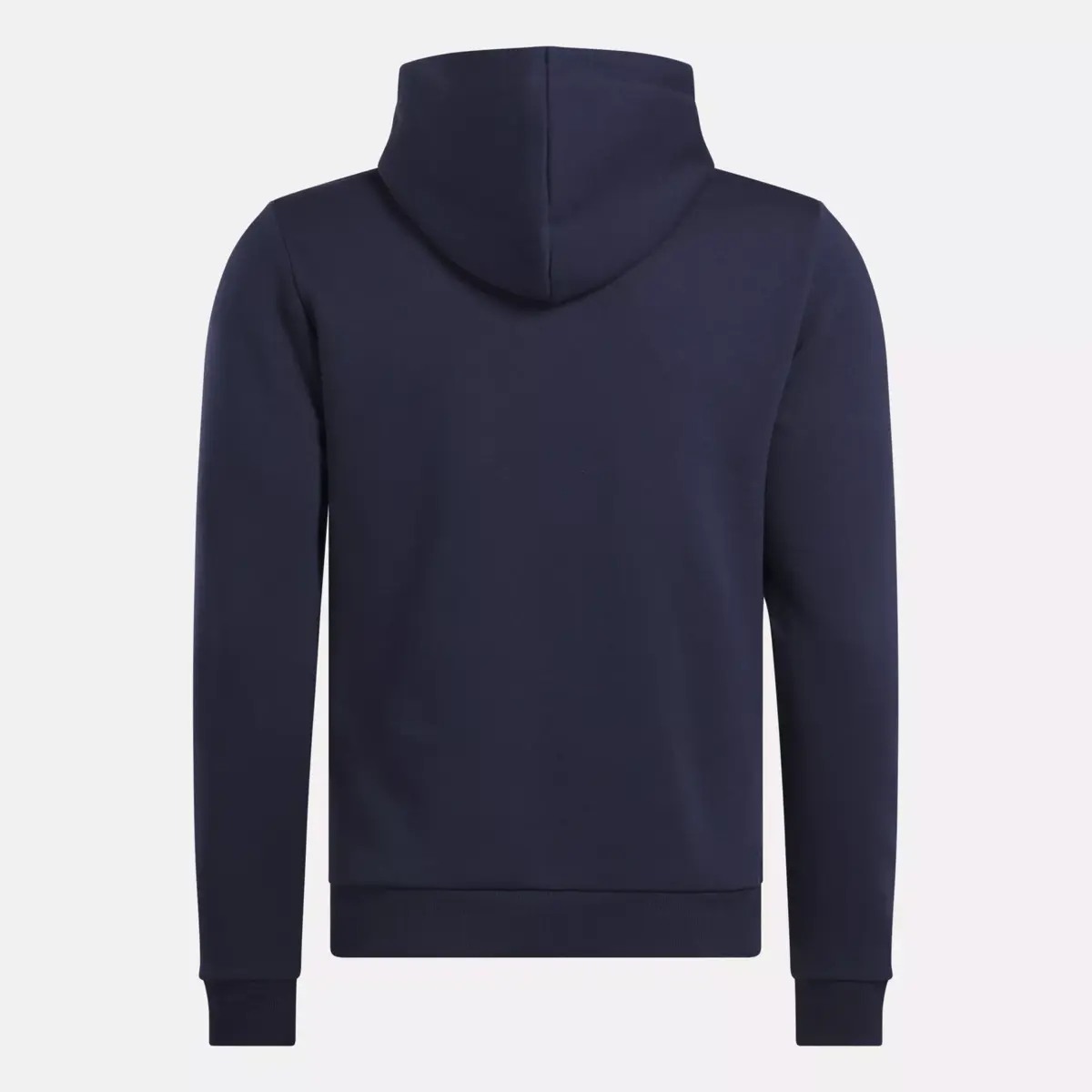 Herren-Fleece-Hoodie mit kleinem Reebok-Logo und durchgehendem Reißverschluss Herren-Fleece-Hoodie mit kleinem Reebok-Logo und durchgehendem Reißverschluss