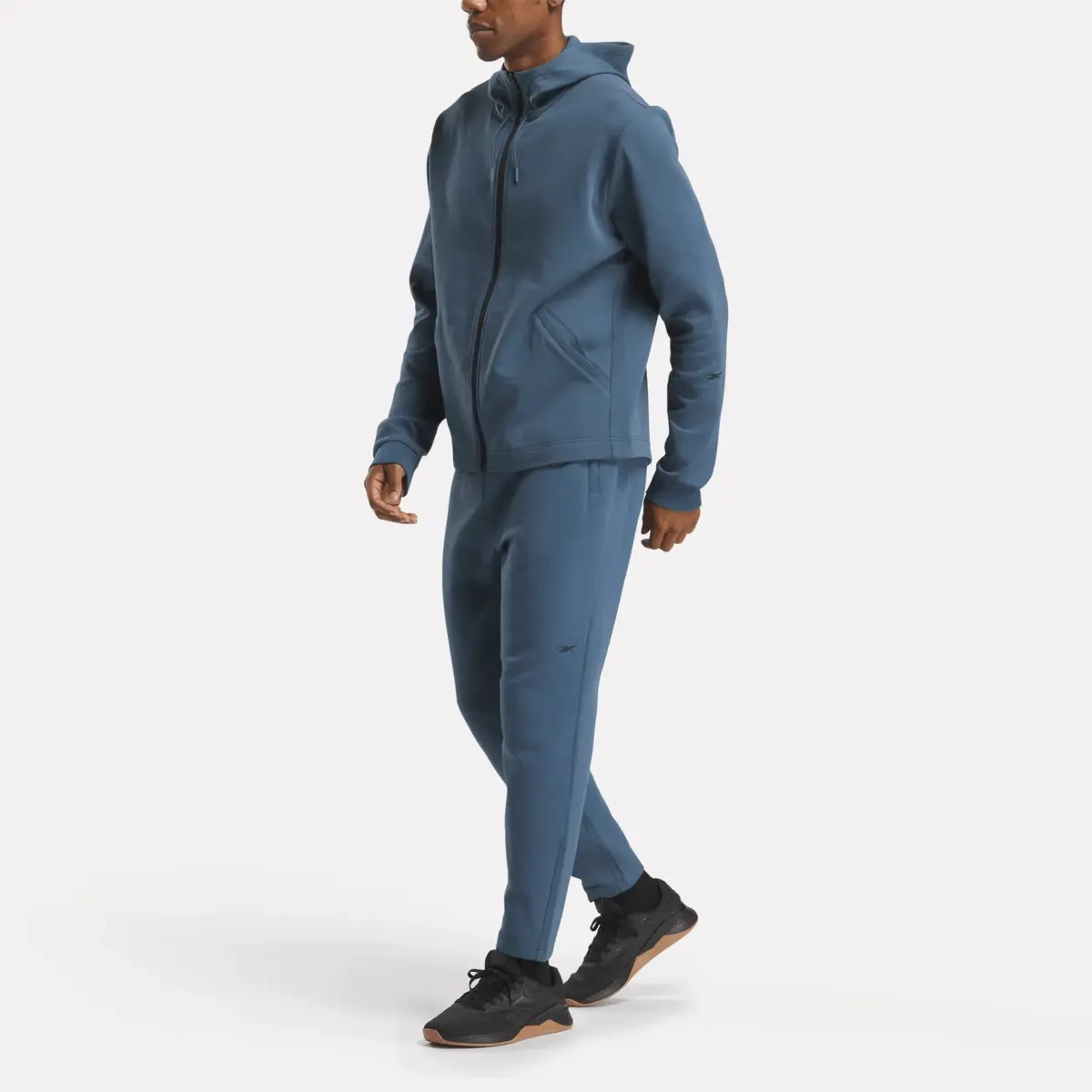 Herren-Hoodie Active Collective DreamBlend mit durchgehendem Reißverschluss