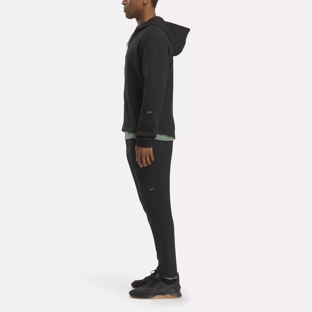 Herren-Hoodie Active Collective DreamBlend mit durchgehendem Reißverschluss