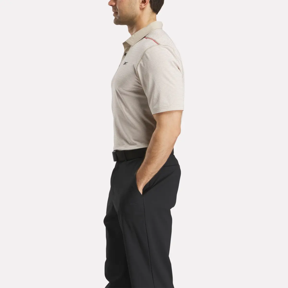 Herren-Kurzarm-Polohemd mit Streifen Herren-Kurzarm-Polohemd mit Streifen