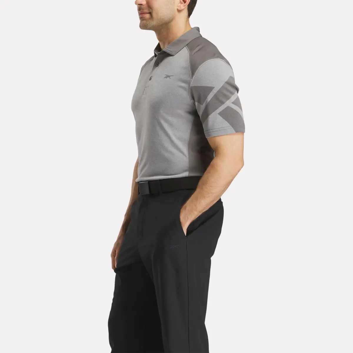 Herren-Polohemd mit kurzen Ärmeln und Signature Vector-Ärmeln Herren-Polohemd mit kurzen Ärmeln und Signature Vector-Ärmeln