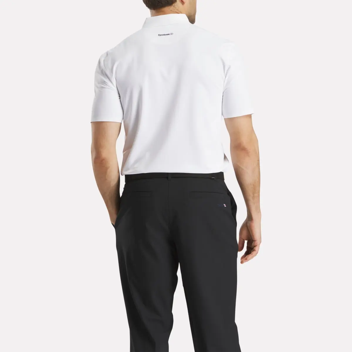 Herren-Poloshirt mit kurzen Ärmeln aus gebondetem Micro-Piqué Herren-Poloshirt mit kurzen Ärmeln aus gebondetem Micro-Piqué
