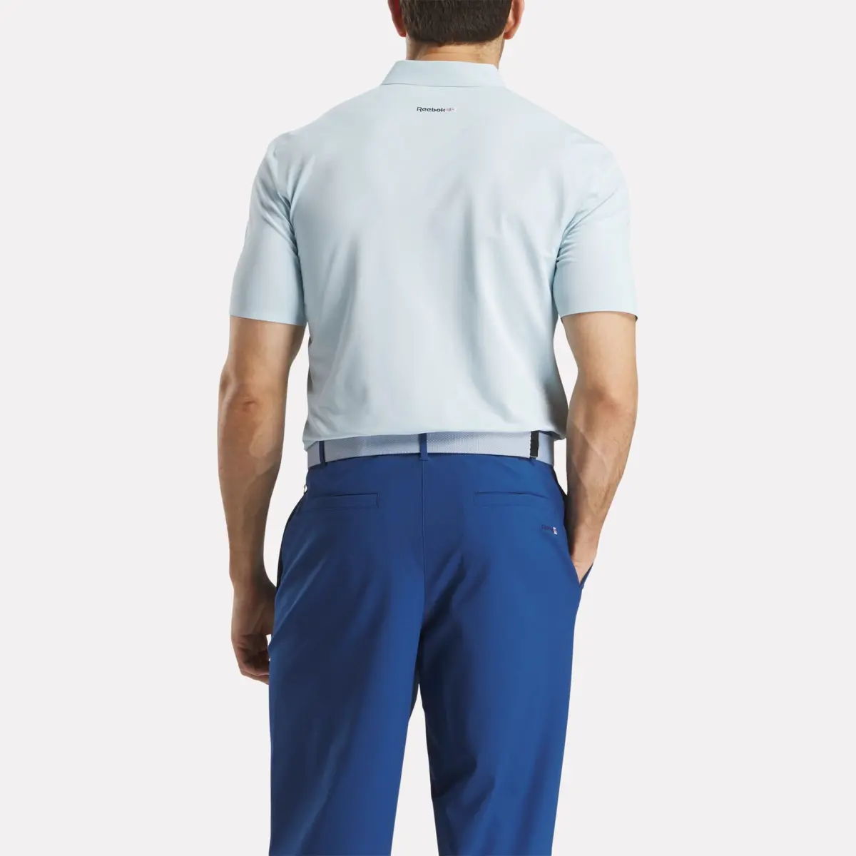 Herren-Poloshirt mit kurzen Ärmeln aus gebondetem Micro-Piqué Herren-Poloshirt mit kurzen Ärmeln aus gebondetem Micro-Piqué