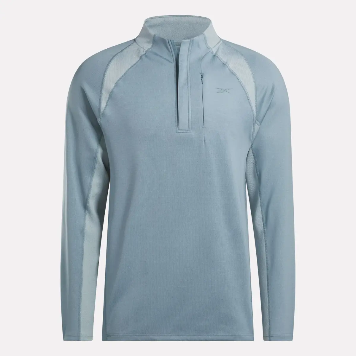 Herren-Pullover mit langen Ärmeln und 1/4-Reißverschluss aus Aero Flex Herren-Pullover mit langen Ärmeln und 1/4-Reißverschluss aus Aero Flex