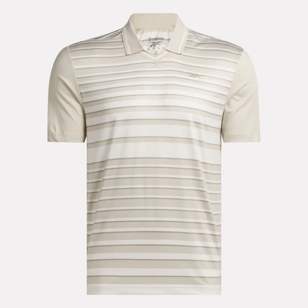 Herren-Pullover-Polohemd mit kurzen Ärmeln, Streifen und Kragen mit Zipp Herren-Pullover-Polohemd mit kurzen Ärmeln, Streifen und Kragen mit Zipp
