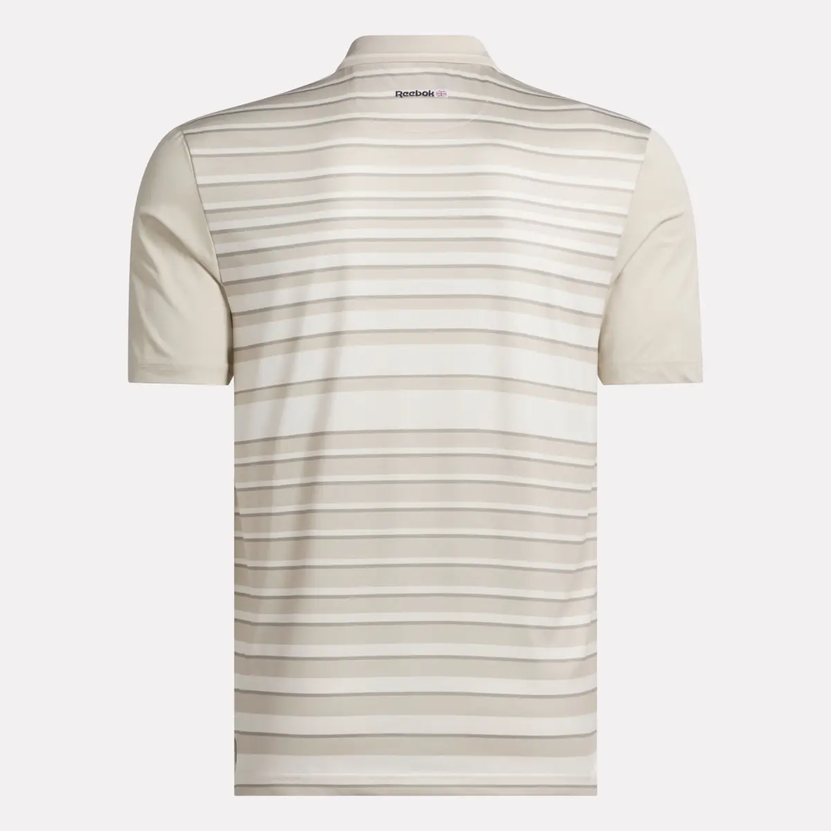 Herren-Pullover-Polohemd mit kurzen Ärmeln, Streifen und Kragen mit Zipp Herren-Pullover-Polohemd mit kurzen Ärmeln, Streifen und Kragen mit Zipp
