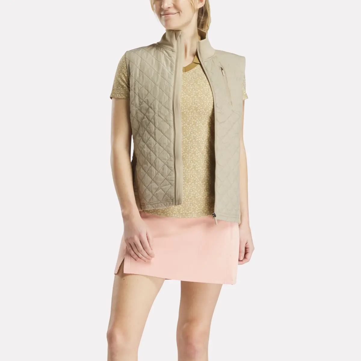 Leichte Sprint-Puffer-Golfweste für Damen Leichte Sprint-Puffer-Golfweste für Damen