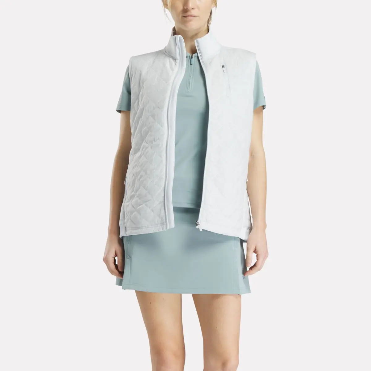 Leichte Sprint-Puffer-Golfweste für Damen Leichte Sprint-Puffer-Golfweste für Damen