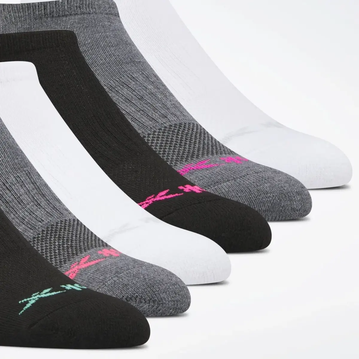 Reebok Basic Low-Cut Socken für Damen, 6er-Pack