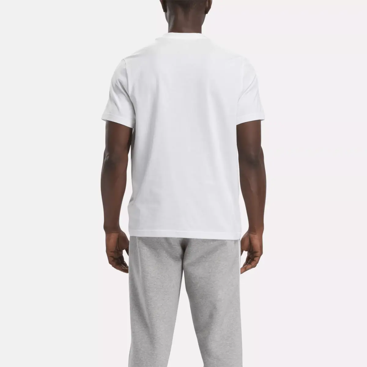 Reebok Identity Big Stacked Logo T-Shirt für Herren Reebok Identity Big Stacked Logo T-Shirt für Herren