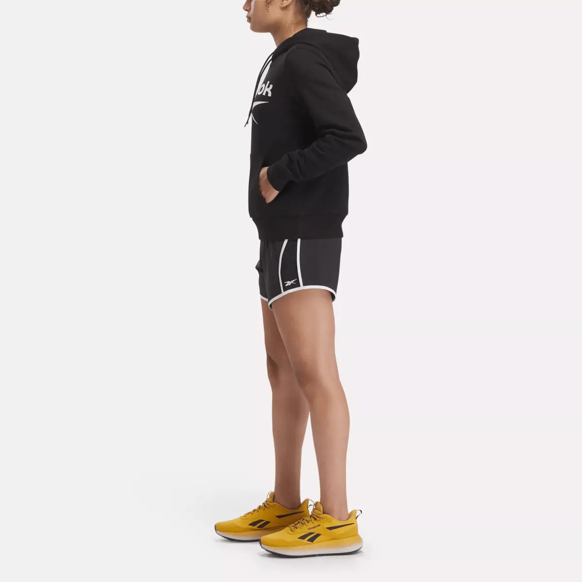Reebok Identity Fleece-Hoodie mit großem Logo für Damen