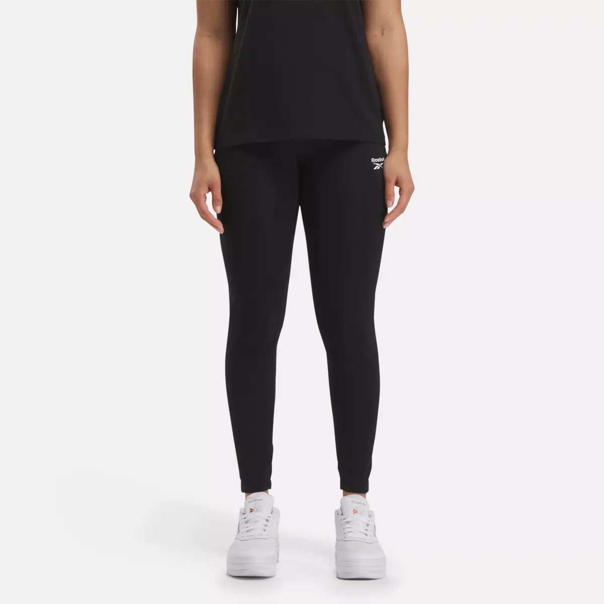 Reebok Identity Small Logo Baumwoll-Leggings für Damen Reebok Identity Small Logo Baumwoll-Leggings für Damen