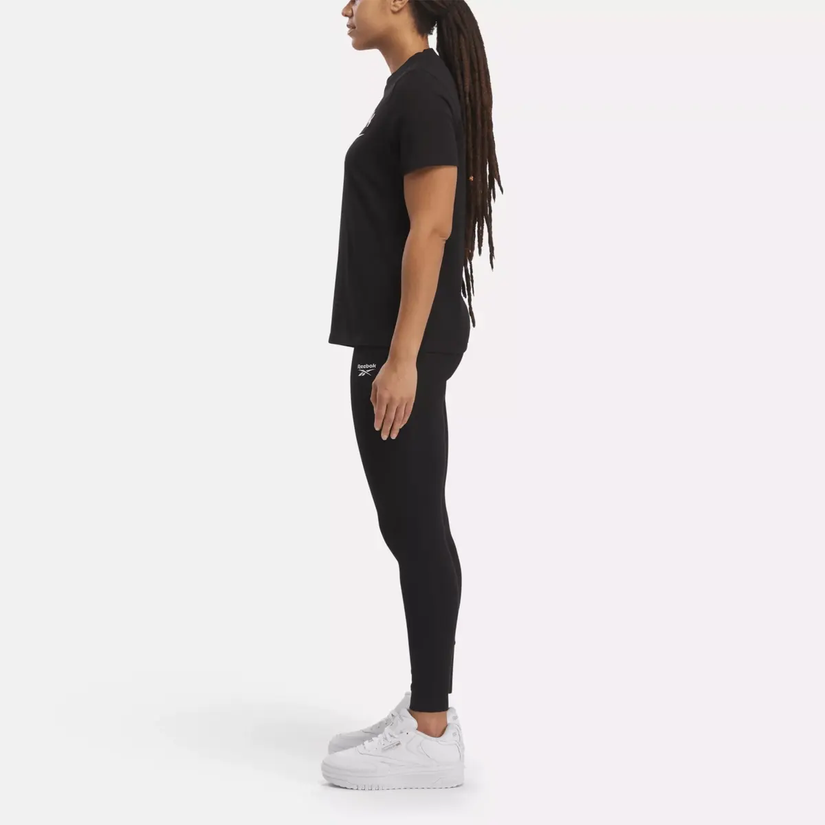 Reebok Identity Small Logo Baumwoll-Leggings für Damen Reebok Identity Small Logo Baumwoll-Leggings für Damen