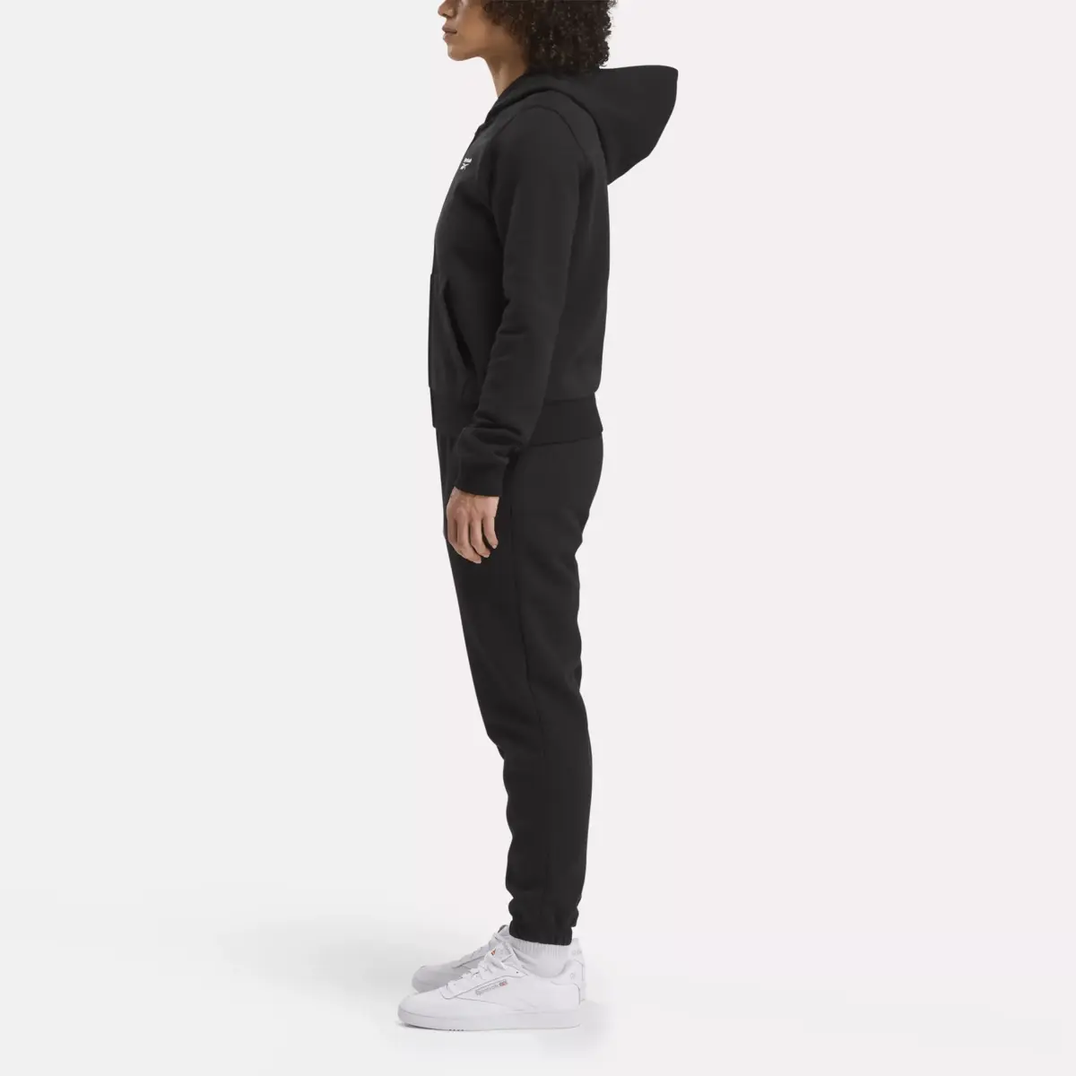 Reebok Identity Small Logo Fleece Full-Zip Hoodie für Damen