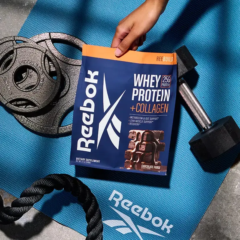 Reebok ReeBuild Whey Protein + Collagen Reebok ReeBuild Whey Protein + Collagen
