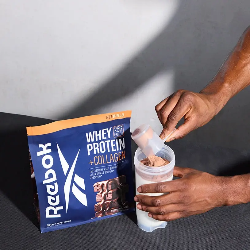 Reebok ReeBuild Whey Protein + Collagen Reebok ReeBuild Whey Protein + Collagen