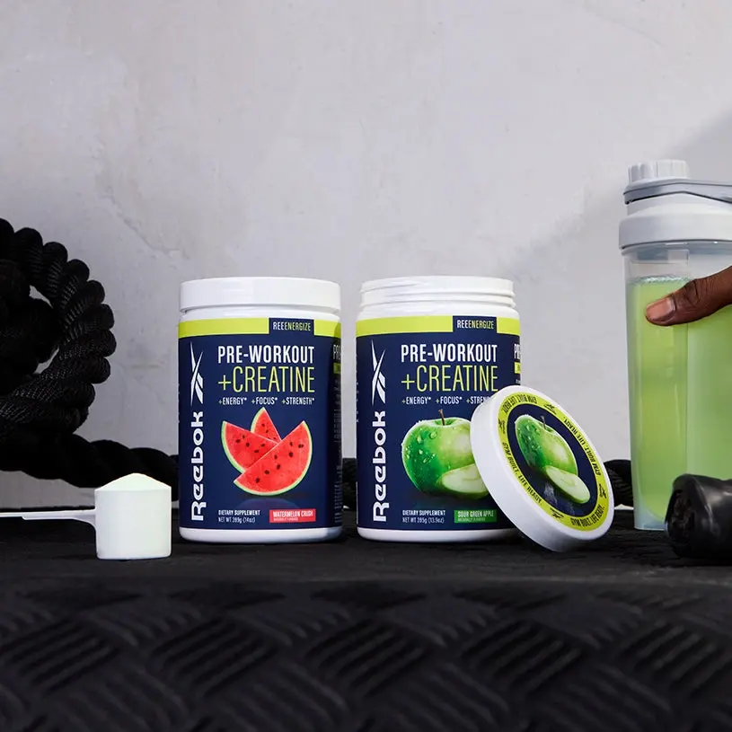 Reebok ReeEnergize Pre-Workout + Kreatin Reebok ReeEnergize Pre-Workout + Kreatin