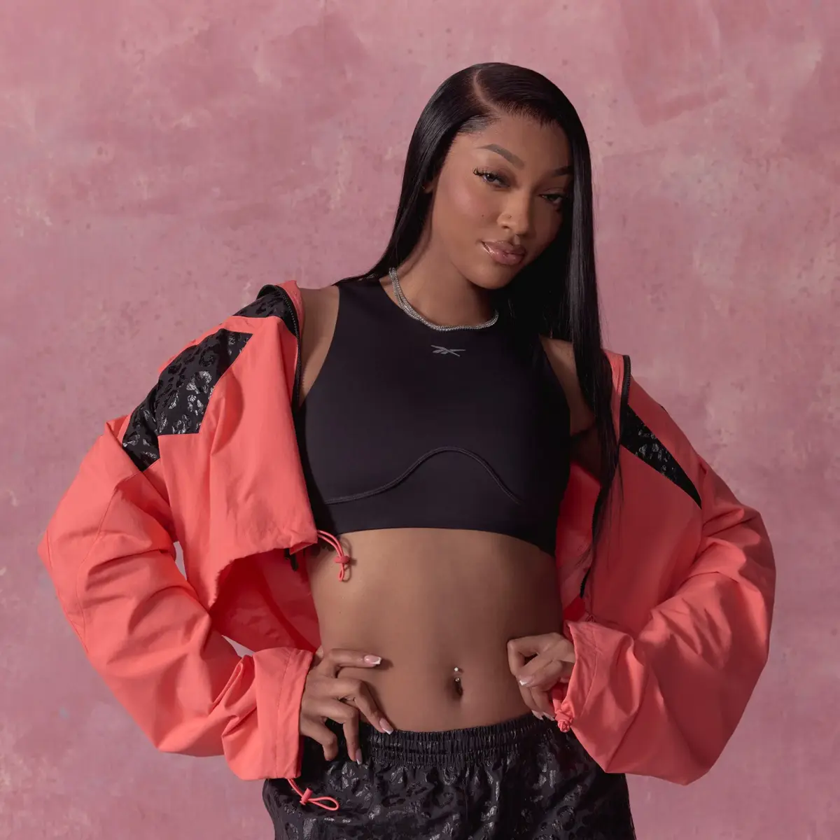 Reebok x Angel Reese Vector Trackjacke für Damen Reebok x Angel Reese Vector Trackjacke für Damen