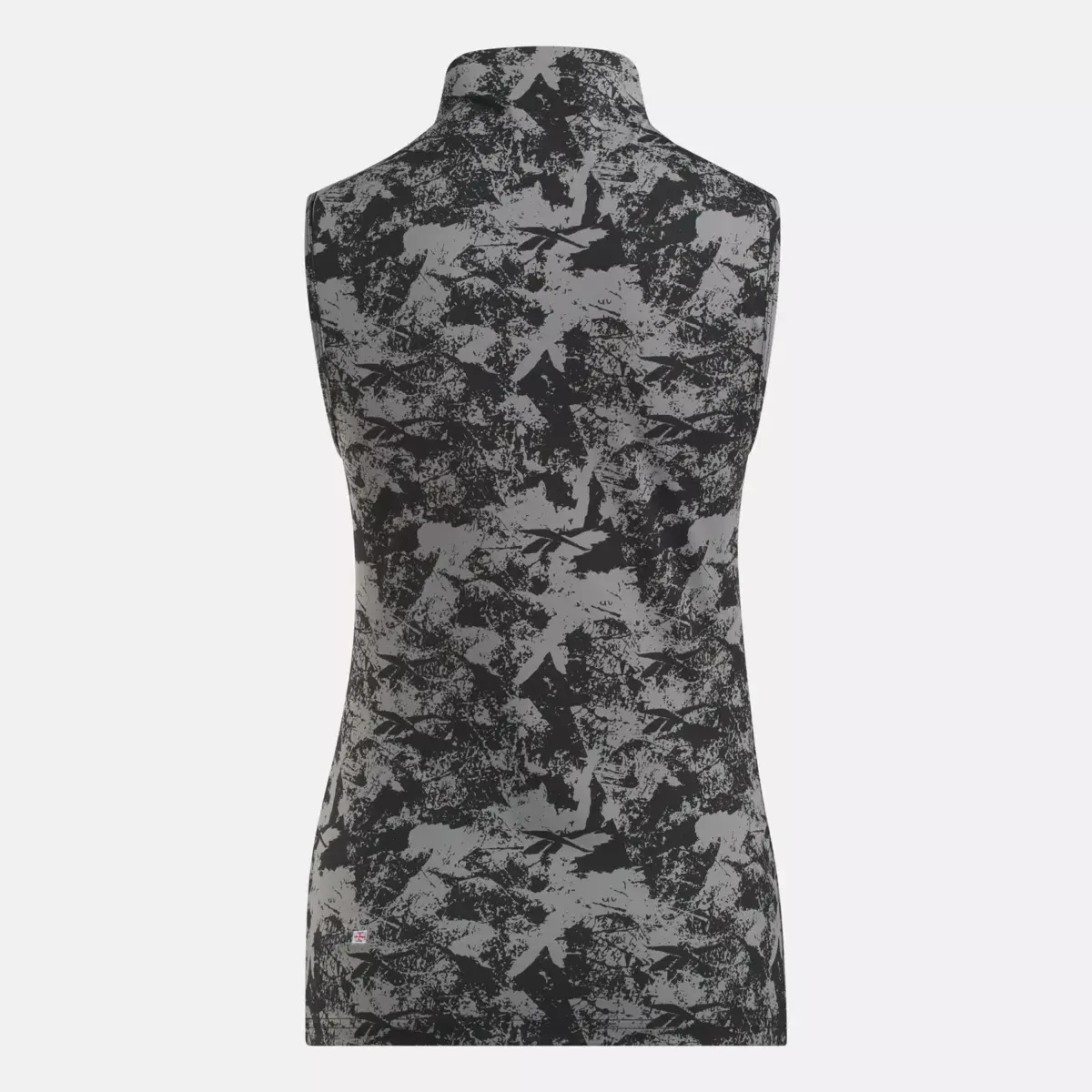 Ärmelloses Golf-Oberteil für Damen mit Stehkragen – Vector Abstract Print Ärmelloses Golf-Oberteil für Damen mit Stehkragen – Vector Abstract Print
